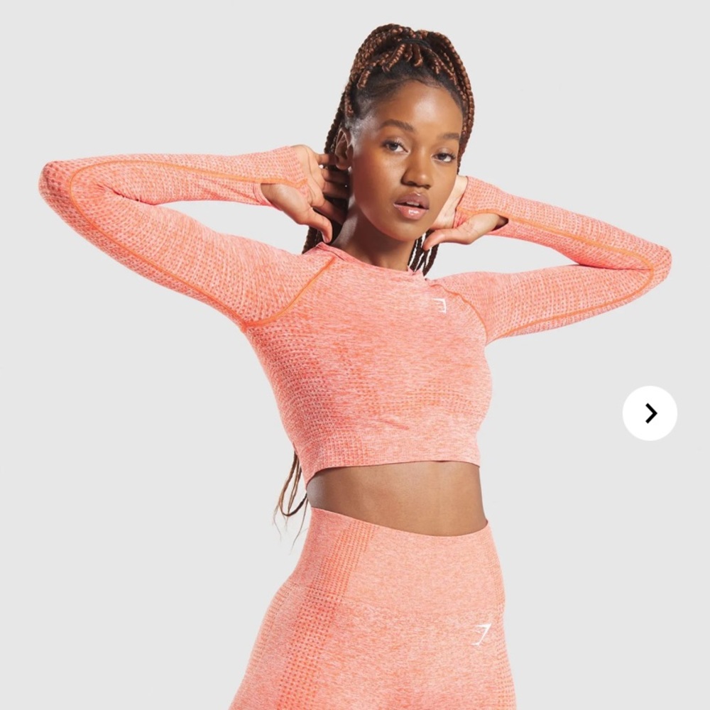 Vital Seamless Long Sleeve Crop Top